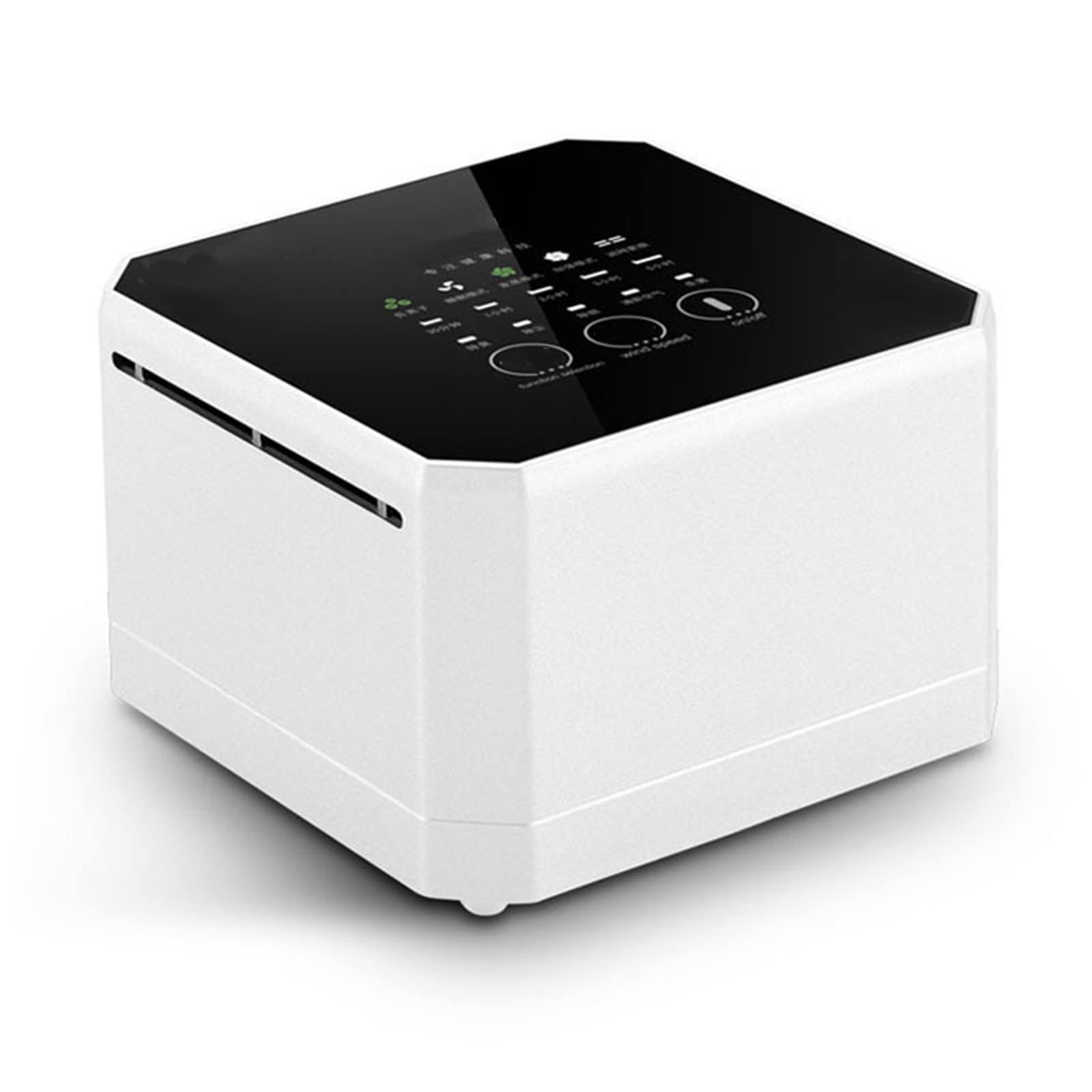 Best Air Purifier for Home & Bedroom - HEPA Filter for Smoke, Allergies, Pet Dander - Touch Panel Control - Perfect for Small Rooms & Offices (White) | Improve Air Quality for Better Sleep & Allergy Relief