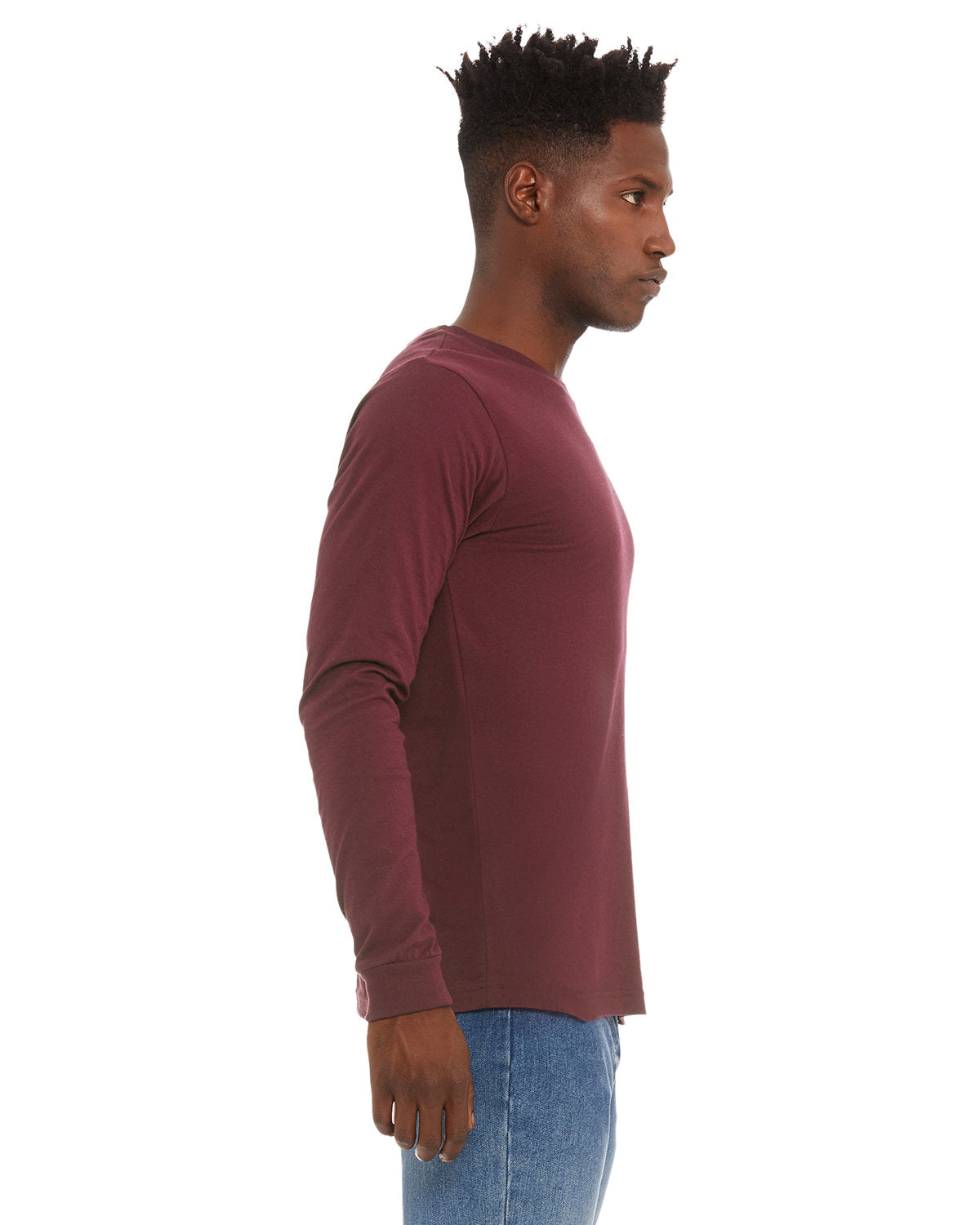 Bella + Canvas 3501 Unisex Jersey Long Sleeve T-Shirt | Soft Cotton Crewneck Tee for Men & Women | Perfect for Casual Wear, Layering & Everyday Comfort