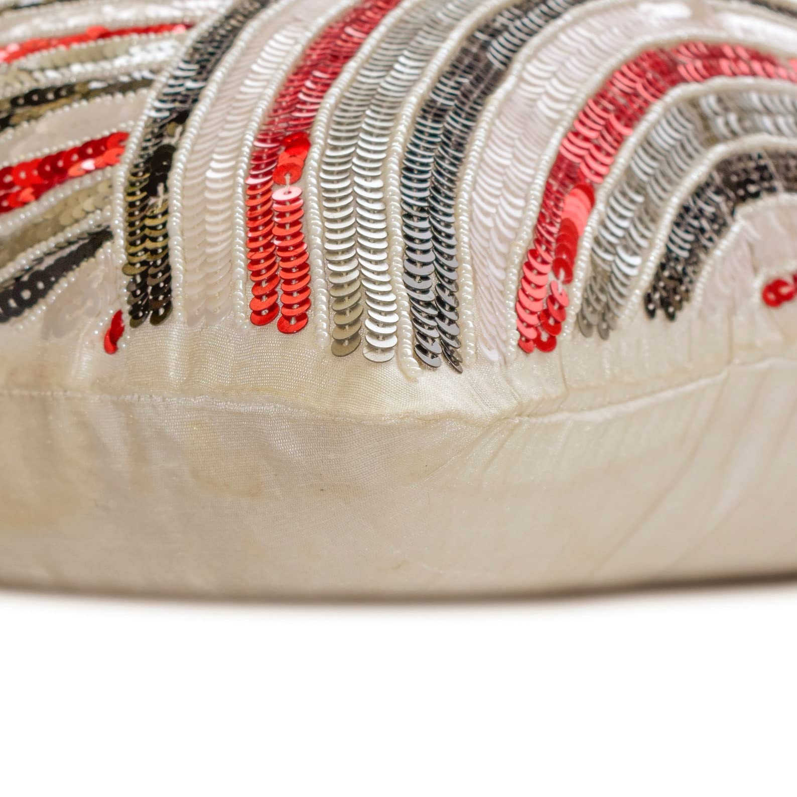 Red and Black Abstract Silk Cushion Covers 16x16 Inch (40x40 cm) - Modern Decorative Zippered Pillow Covers for Sofa, Couch, Living Room - Perfect for Easter Home Decor and Cozy Interior Styling