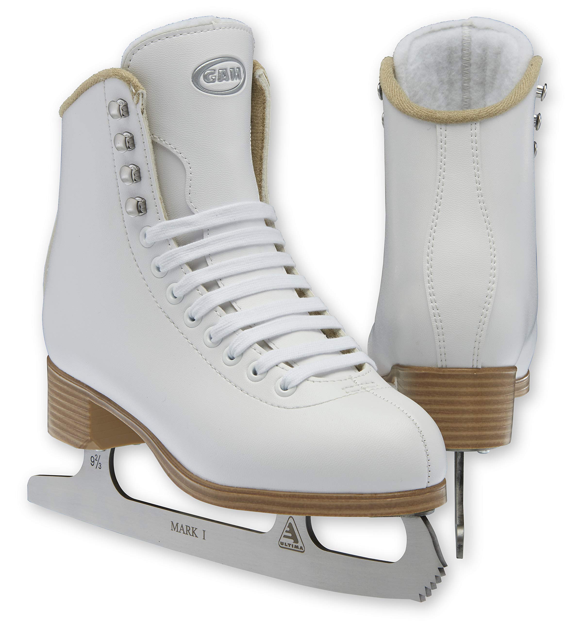 Jackson Ultima GAM Concept & Select Women's White Figure Skates - Premium Ice Skating Shoes for Girls & Ladies - Perfect for Figure Skating, Ice Dancing & Recreational Skating