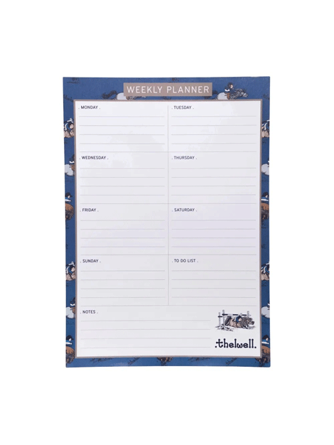 Thelwell Collection A4 Weekly Planner 2024 - Stylish & Functional Daily Organizer for Work, School & Personal Use - Perfect for Office, Home & Student Productivity