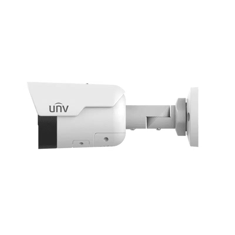 Uniview IPC2124SB ADF40KMC I0 4MP HD Bullet Security Camera with 4.0mm Lens, Light & Sound Alarm - Ideal for Home Surveillance, Business Monitoring & Outdoor Security