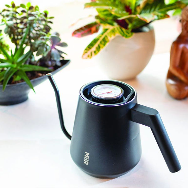 MiiR Pour Over Coffee Kettle - Stainless Steel Gooseneck Kettle for Precision Brewing - Perfect for Home Baristas & Specialty Coffee Lovers - Ideal for Pour Over, Chemex & French Press Coffee Making