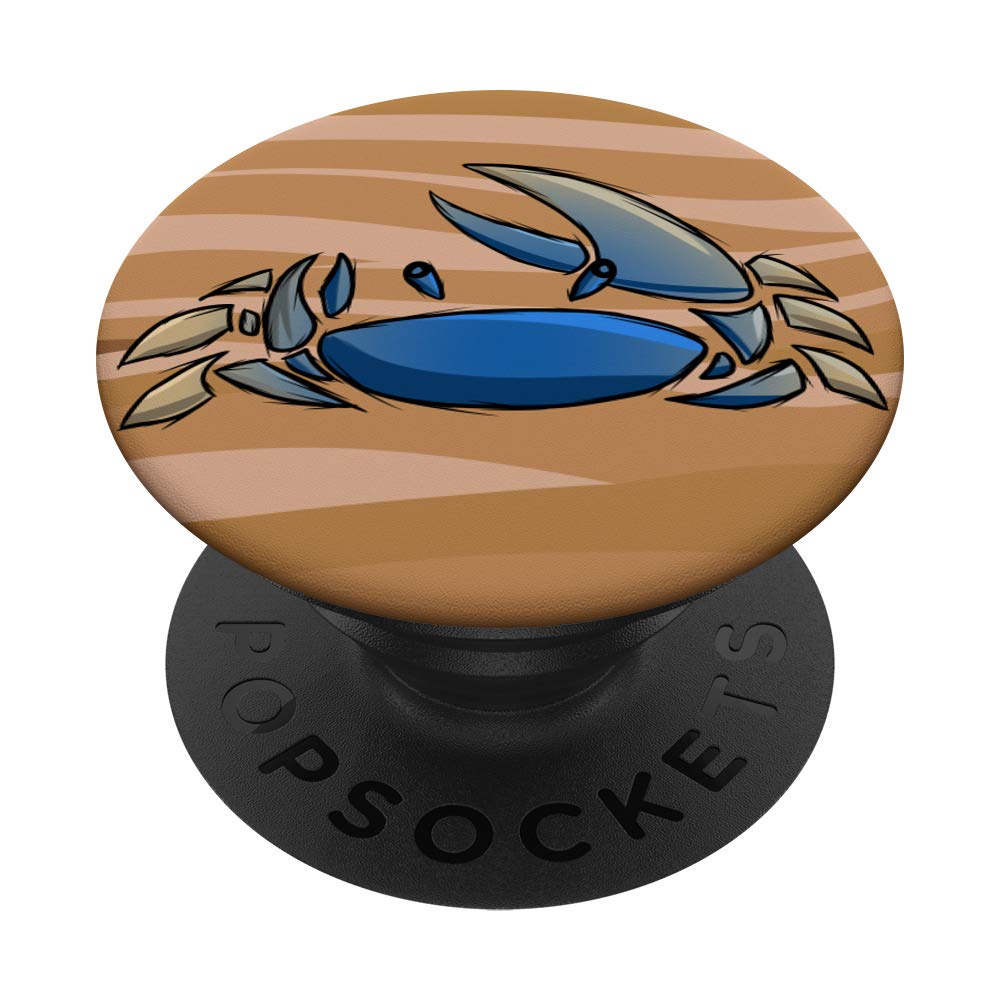 Fiddler Crab PopSockets Phone Grip & Stand - Expandable Phone Holder for iPhone, Samsung, Tablets - Perfect for Work, Travel & Daily Use