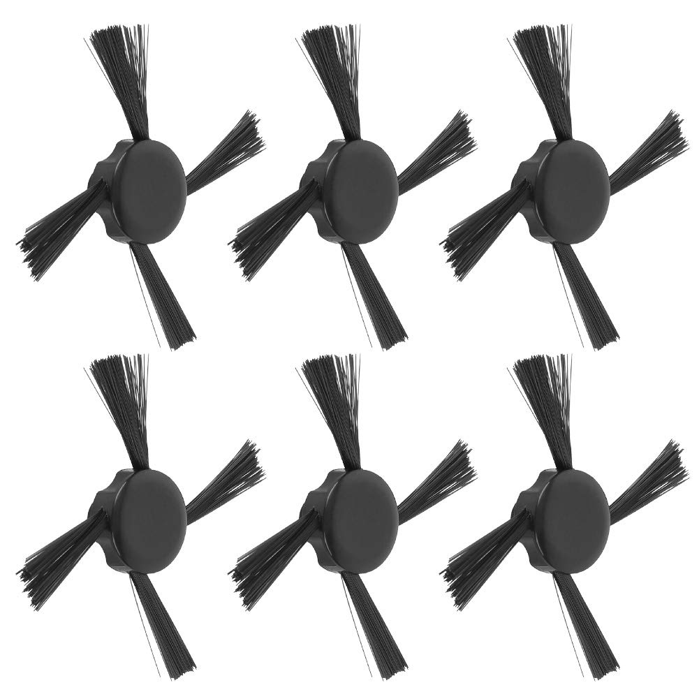 Qinlorgo Vacuum Cleaner Brush Set - 6PCS Premium Side Brushes for Superior Cleaning Coverage | Compatible with Most Vacuums | Ideal for Home, Office & Carpet Cleaning