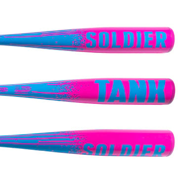 1-Piece Soldier Tank BBCOR Baseball Bat for High School & College Players - Perfect for Training, Games & Home Run Practice