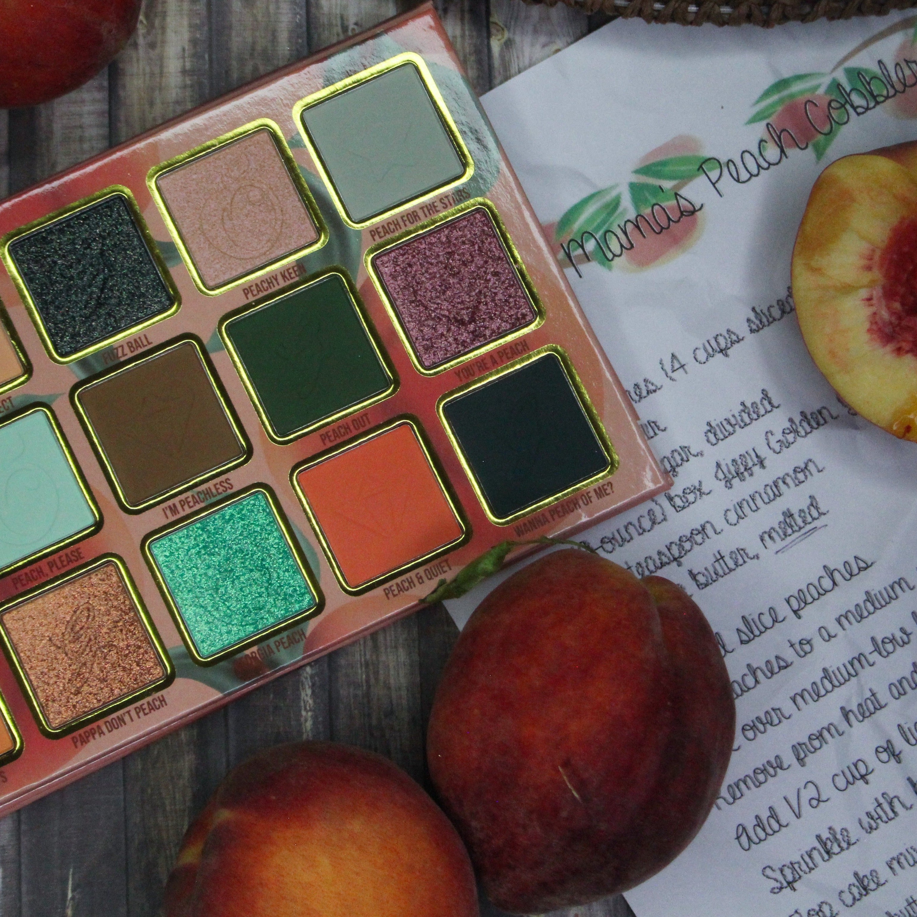 Peach Perfect Eyeshadow Palette - 12 Highly Pigmented Matte & Shimmer Shades for Day & Night Makeup Looks | Vegan & Cruelty-Free