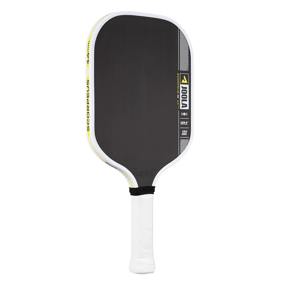 Anna Bright Scorpeus Pro IV Duel 14mm Pickleball Paddle - Premium Carbon Fiber Paddle for Competitive Play & Tournament Use - Perfect for Indoor/Outdoor Pickleball Games & Training Sessions