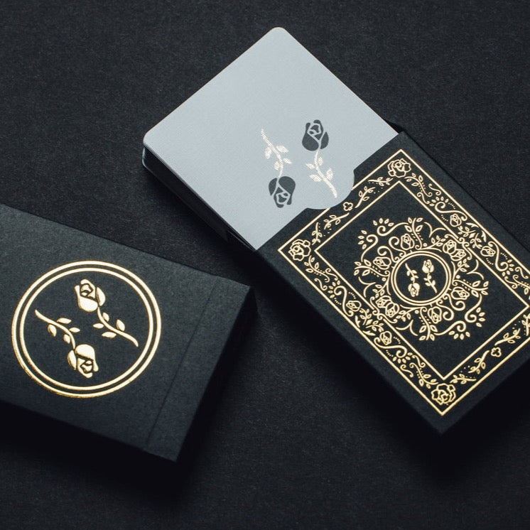 Black Roses 10 Year Anniversary Playing Cards - Premium Collectible Deck for Card Games, Magic Tricks & Poker Night - Perfect Gift for Card Enthusiasts