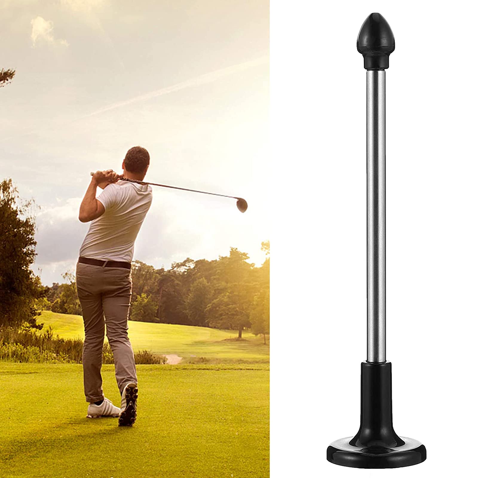 Golf Magnetic Lie Angle Tool - Swing Aim & Face Alignment Training Aid for Golfers | Improve Accuracy & Consistency on the Course