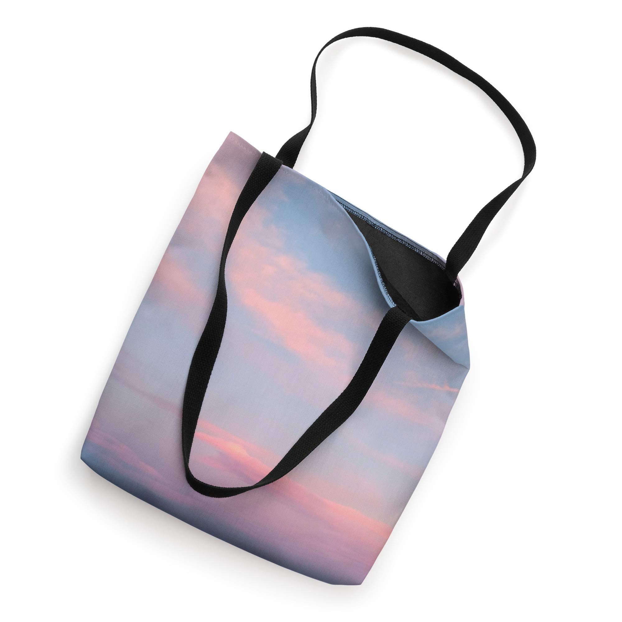 Stylish Pink Clouds Women's Grocery Shopping Tote Bag - Eco-Friendly Reusable Handbag for Shopping, Beach & Daily Use