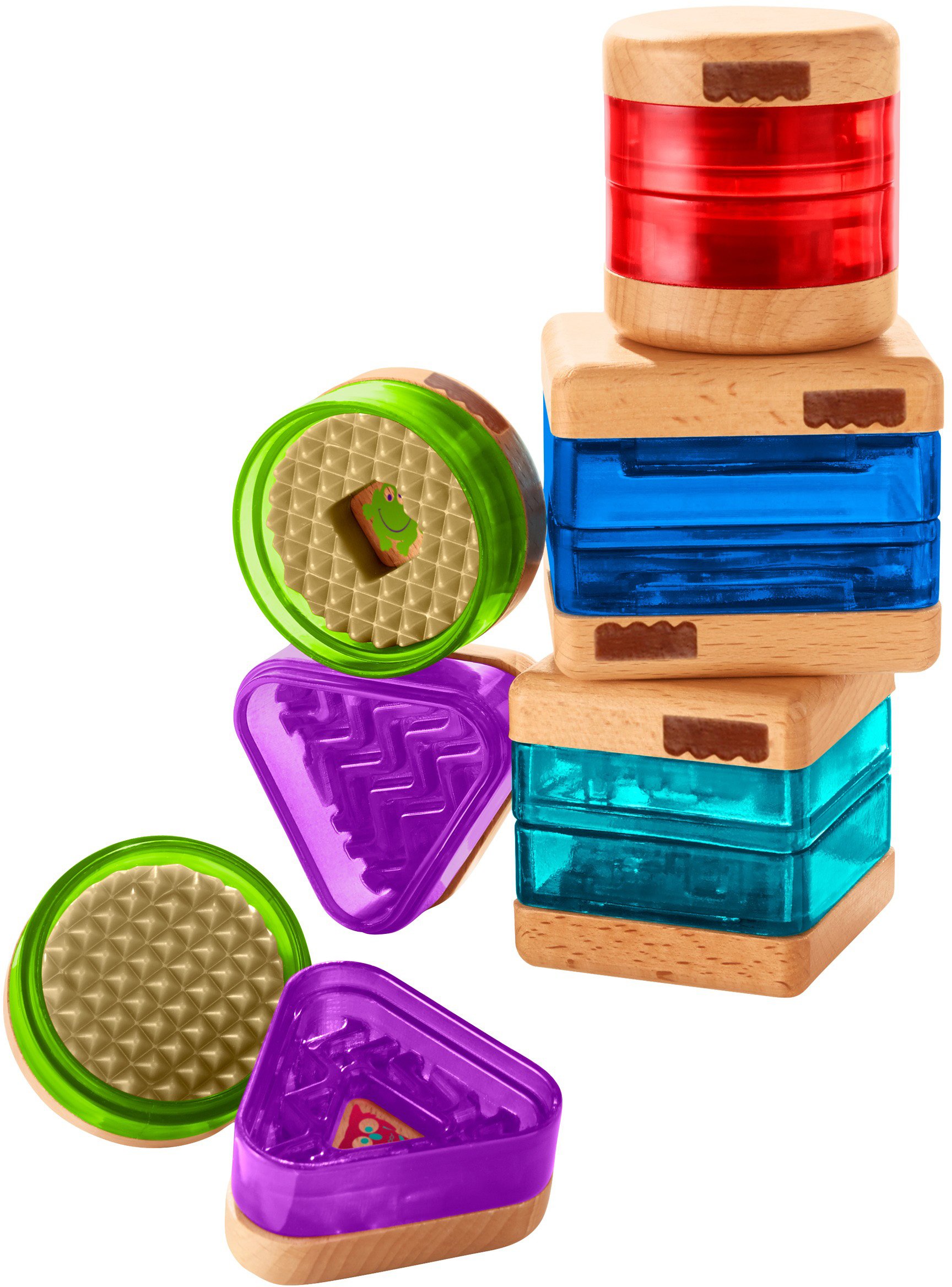 Fisher-Price Wooden Learning Toy with Surprise Shapes - Educational Montessori Shape Sorter for Toddlers 1-3 Years - Perfect for Early Childhood Development & Sensory Play