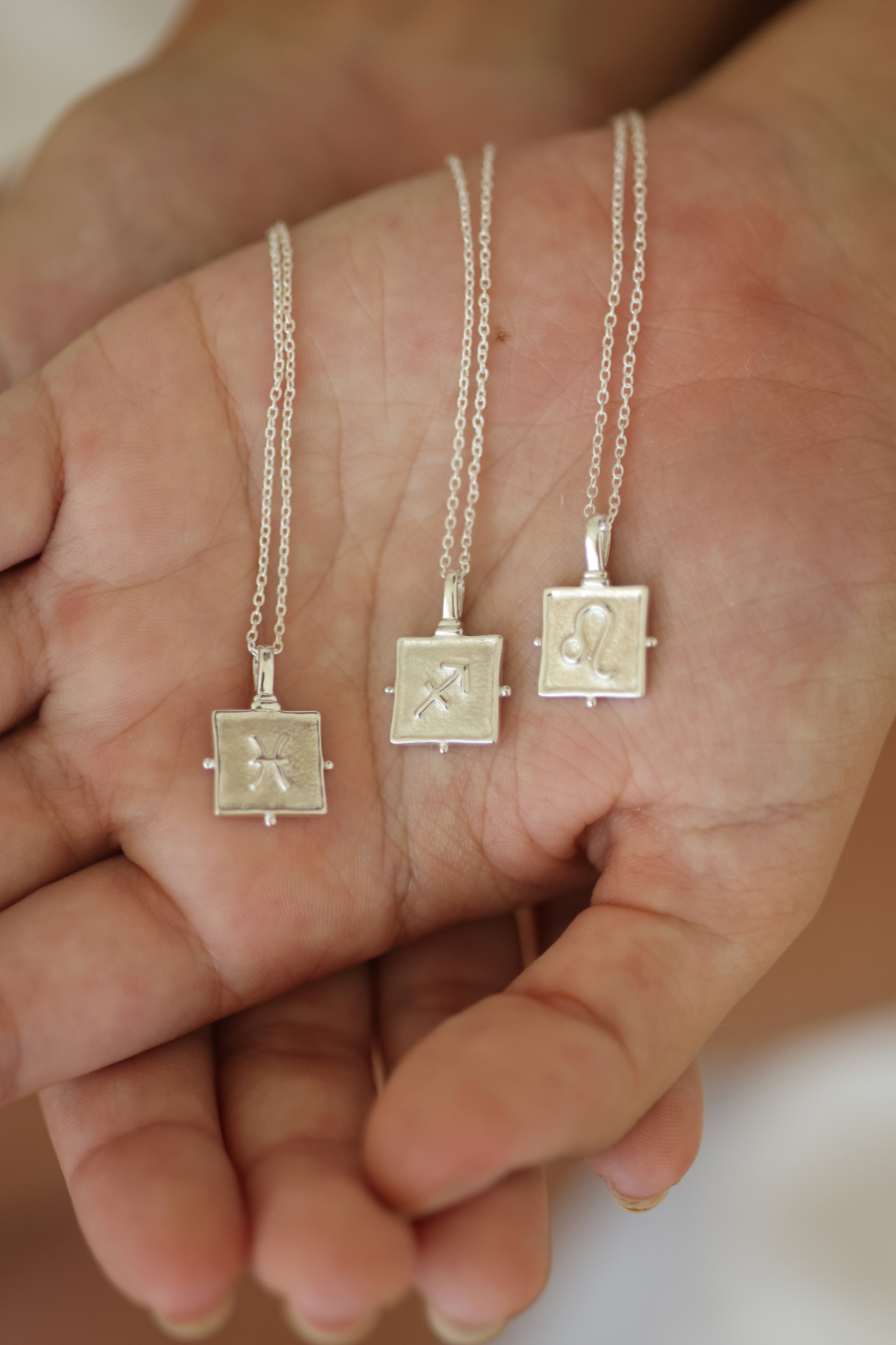 Zodiac Silver Necklace for Women - Personalized Astrology Jewelry Gift for Birthday, Anniversary & Daily Wear - Perfect for Zodiac Lovers & Spiritual Fashion