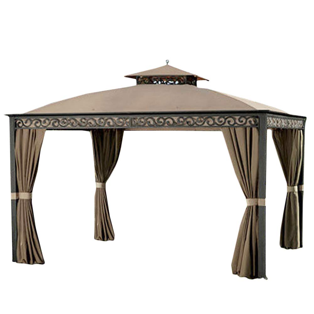 Garden Winds Southport Replacement Canopy Top Cover - RipLock 350 - Durable Outdoor Patio Umbrella Canopy for Sun Protection & Rain Shelter - Perfect for Backyard, Poolside & Deck Shade