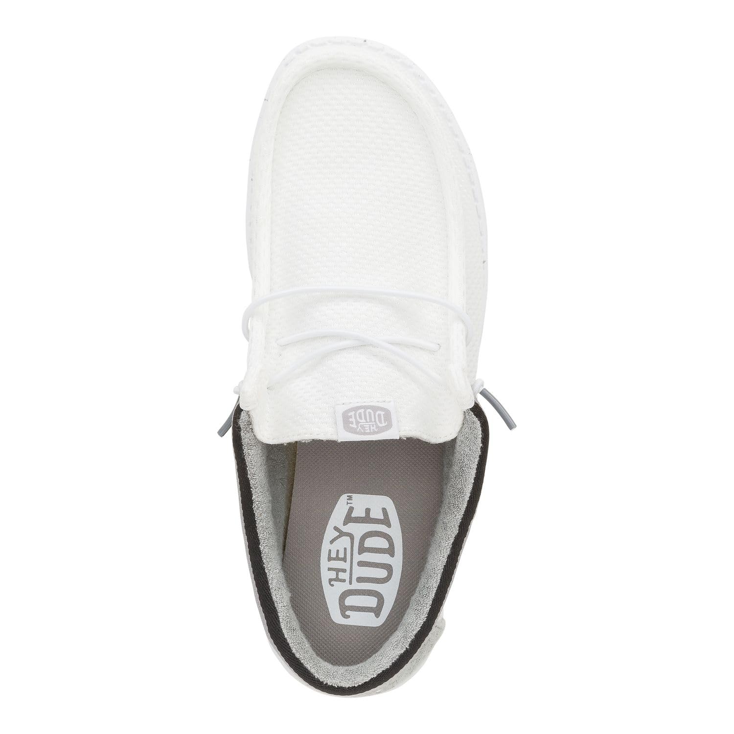 Hey Dude Men's Wally Varsity Slip-On Loafers - Lightweight Comfortable Casual Shoes for Men | Perfect for Walking, Travel & Everyday Wear