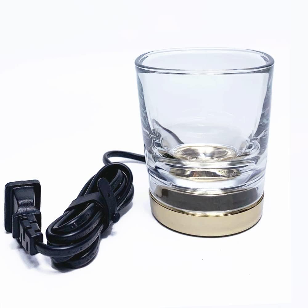 Philips Sonicare Replacement Electric Toothbrush Charger Base & Glass Cup CBA3001 - Compatible with Smart 9300/9500/9700 Series & HX9901/HX9903/HX9924/HX9954/HX9957/HX9984 - Perfect for Home, Travel & Daily Oral Care
