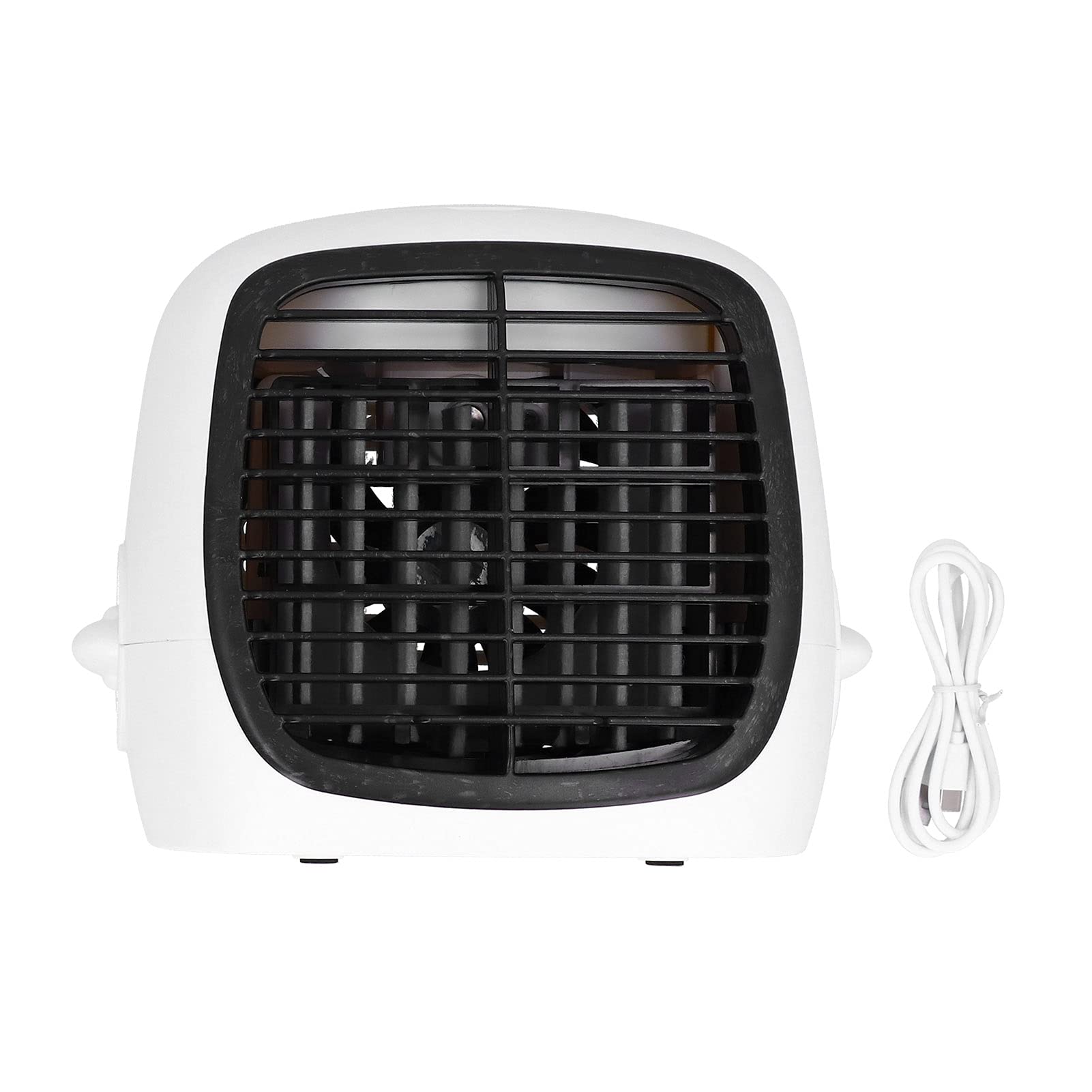 Portable Air Conditioner Fan - 2 in 1 Mini USB Desktop Air Cooler for Home, Office, Dorm & Outdoor | Personal Cooling with Quiet Operation | Perfect for Bedrooms, Camping & Travel