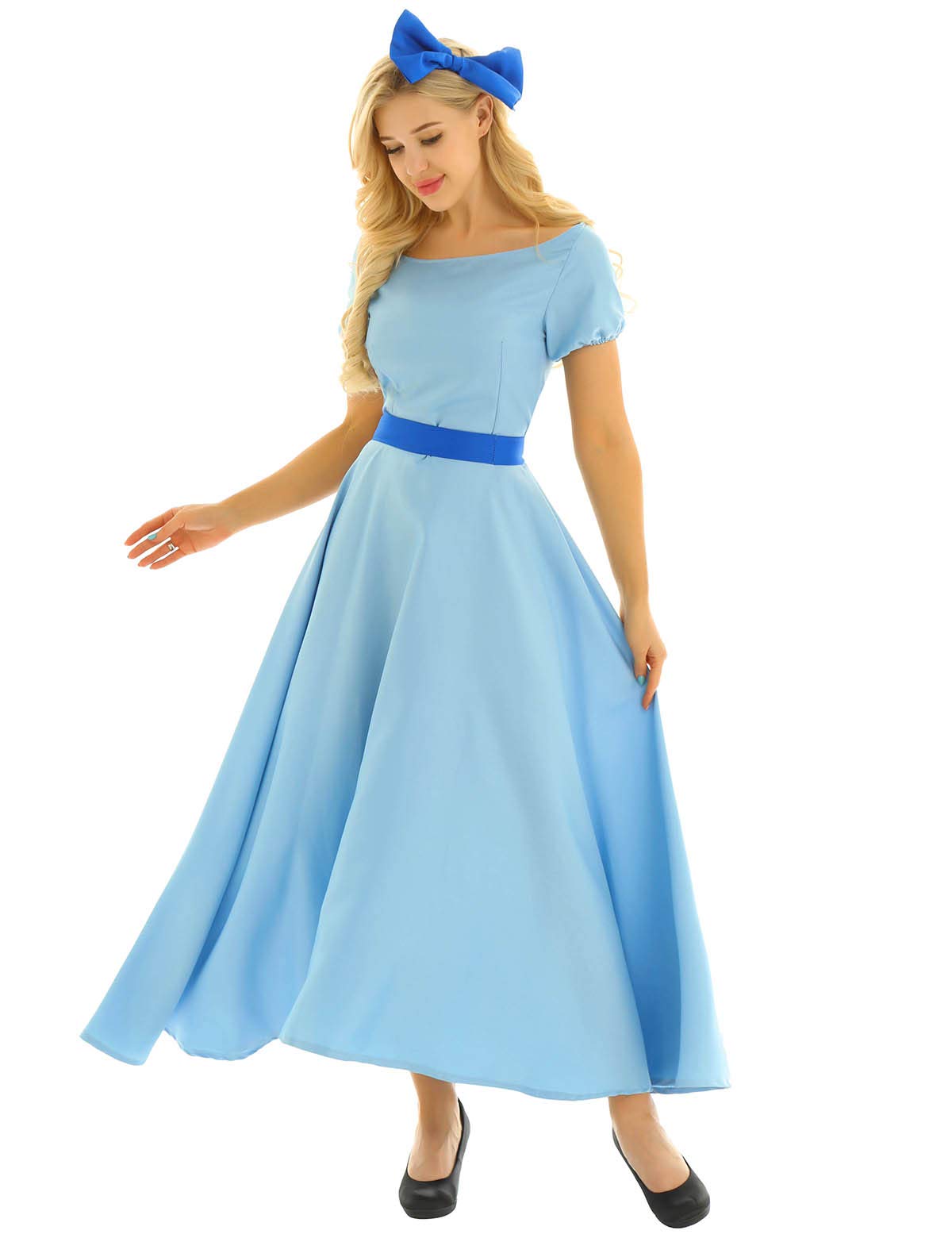 Elegant Adult Women's Princess Dress - Halloween Cosplay Costume, Party Gown & Fancy Dress for Cosplay, Themed Parties & Special Events