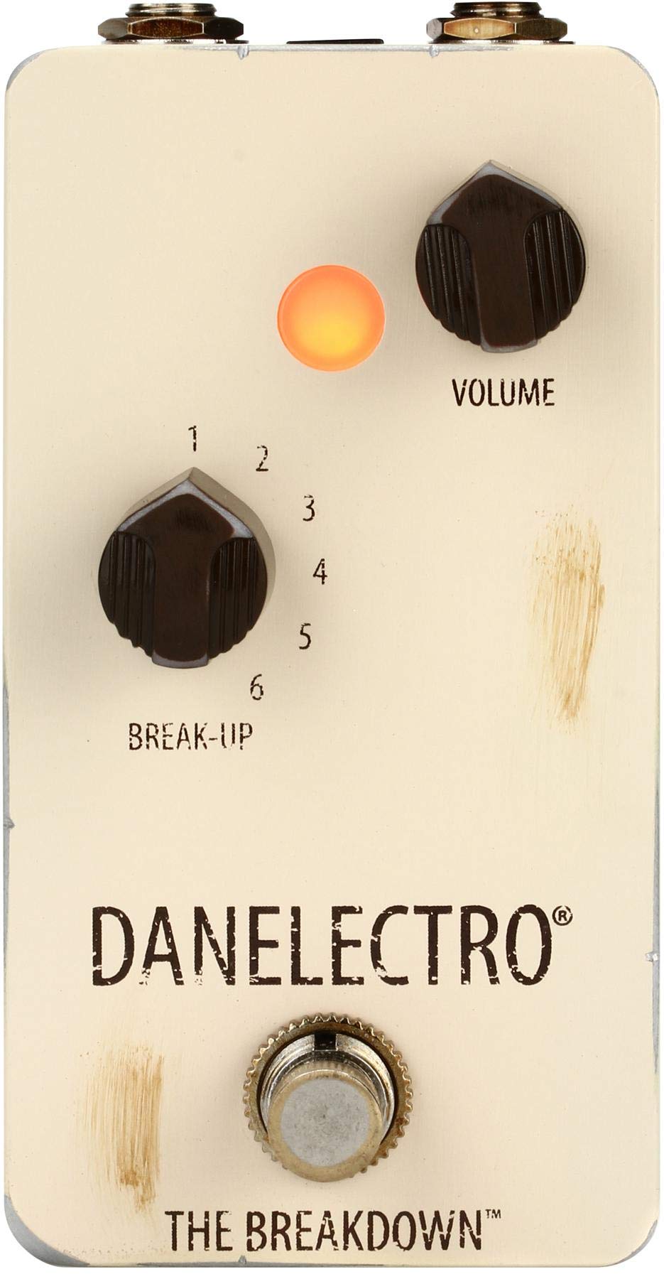 Danelectro BR-1 Billionaire Series The Breakdown Guitar Effects Pedal - Distortion & Overdrive for Electric Guitar, Perfect for Rock, Blues & Metal Performances On Stage & in Studio