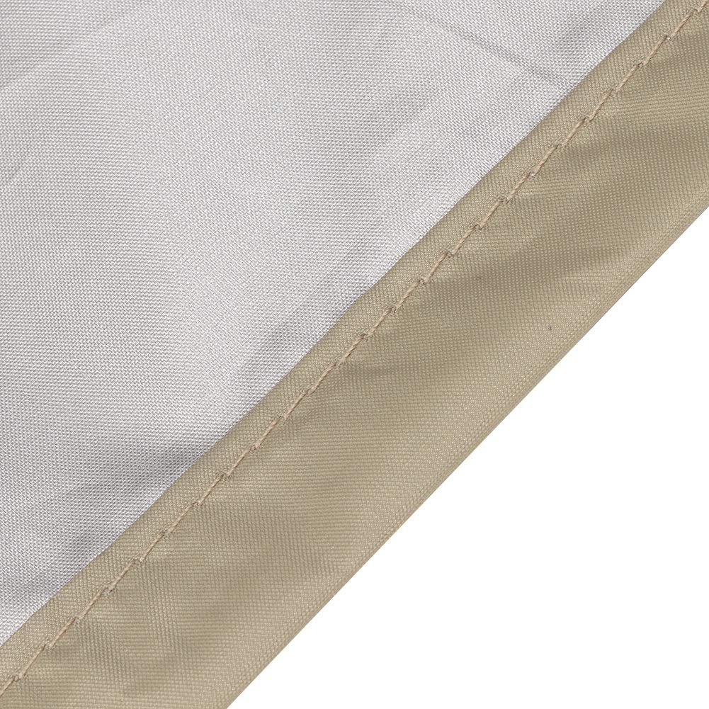Waterproof Swing Canopy Replacement - Outdoor Swing Set Sunshade Cover for Kids Playground, Patio & Backyard (Beige) | Durable & UV-Resistant Tarp for Sun Protection & Rain Shelter
