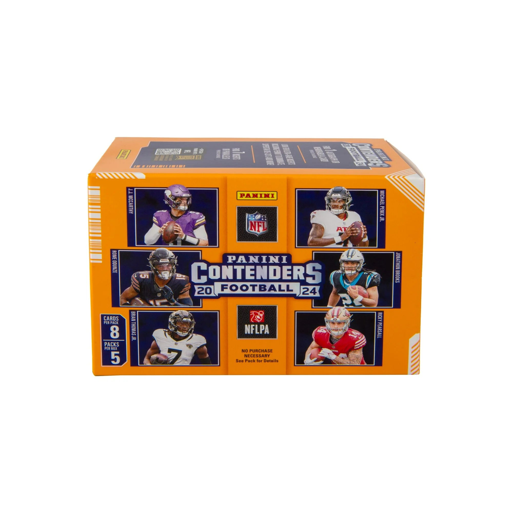 2024 Panini Contenders Football Blaster Box - NFL Trading Cards Collection for Collectors & Fans - Perfect for Sports Memorabilia, Gifts & Fantasy Football Enthusiasts