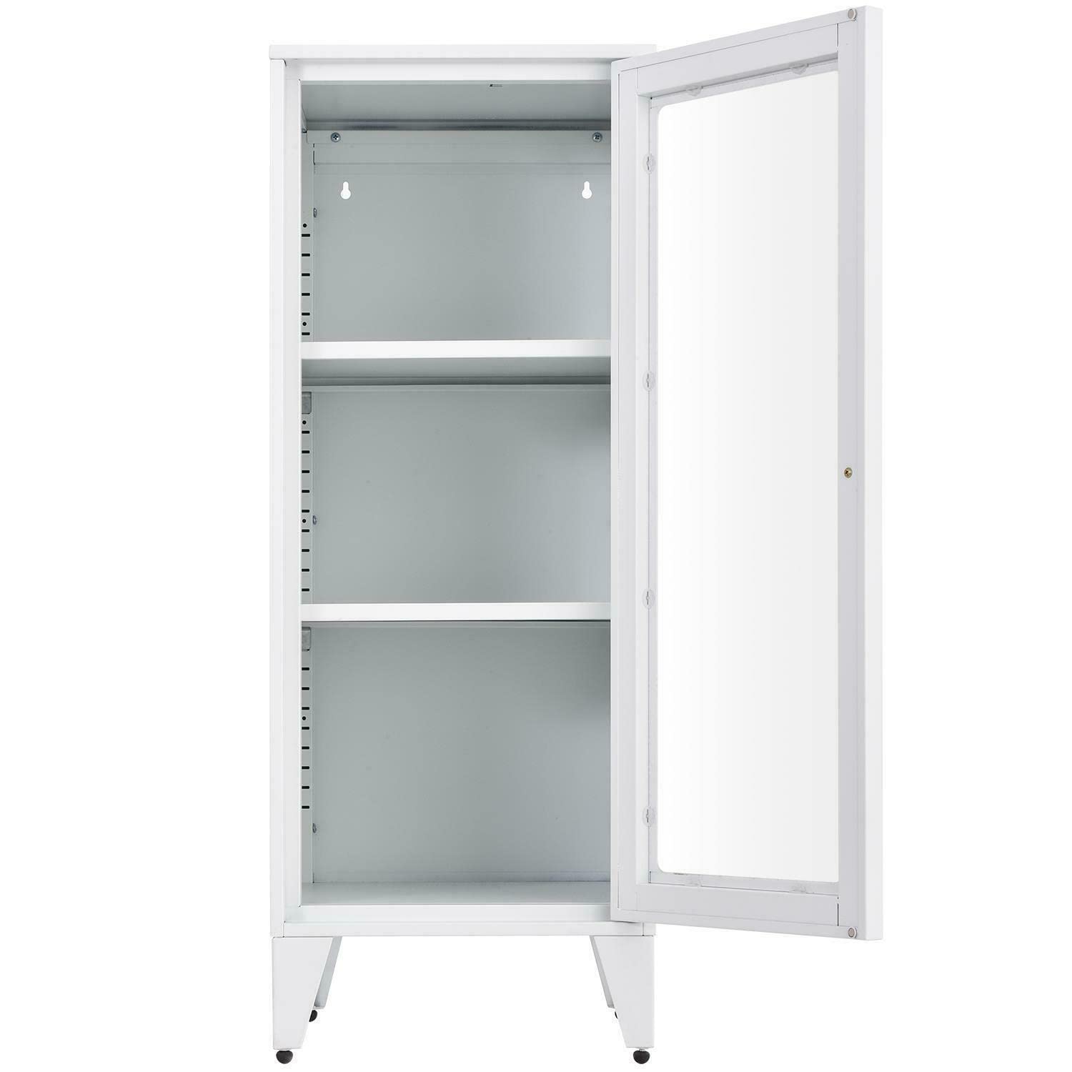 Tall Freestanding Kitchen Pantry Storage Cabinet with Door Shelf - Home Organizer for Kitchen, Pantry & Dining Room | Perfect for Storing Food, Dishes & Cooking Supplies