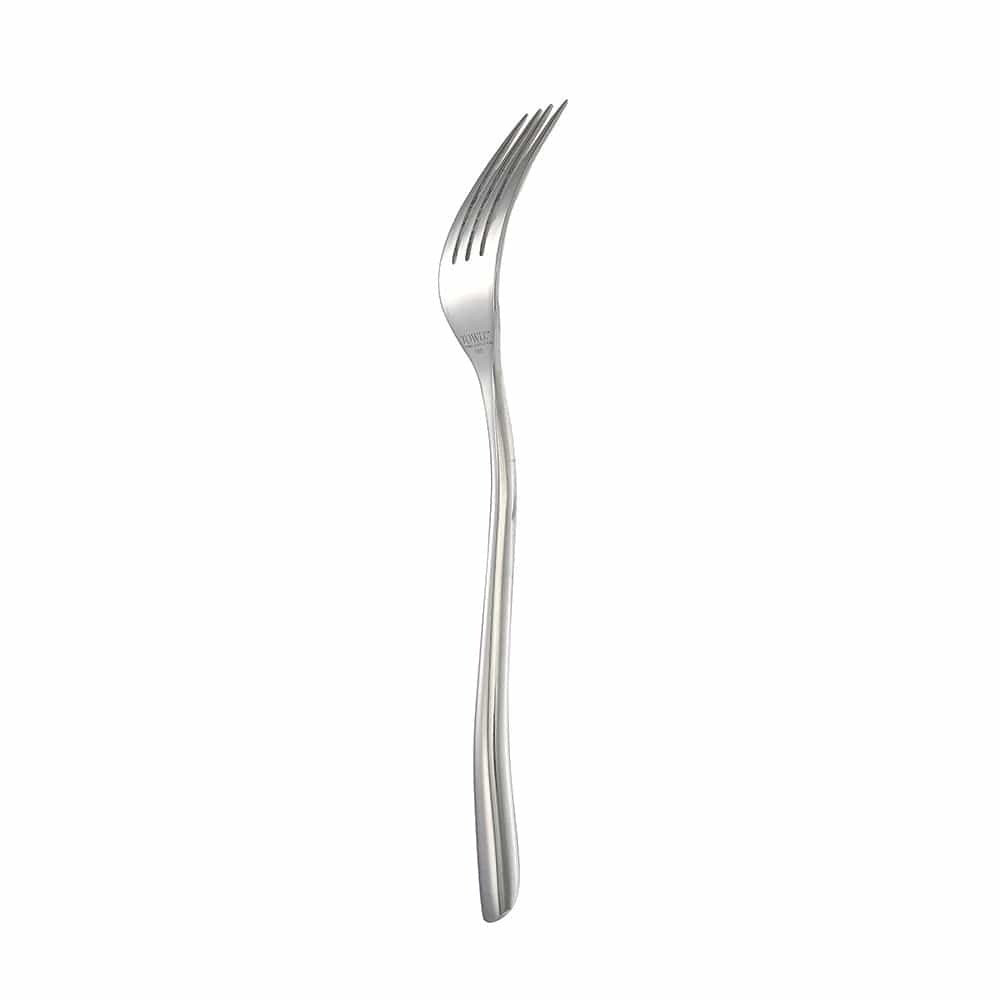 Wave Forged 42-Piece Stainless Steel Flatware Set - Service for 8 - Elegant Dinnerware for Formal Dining, Wedding Gifts & Holiday Entertaining