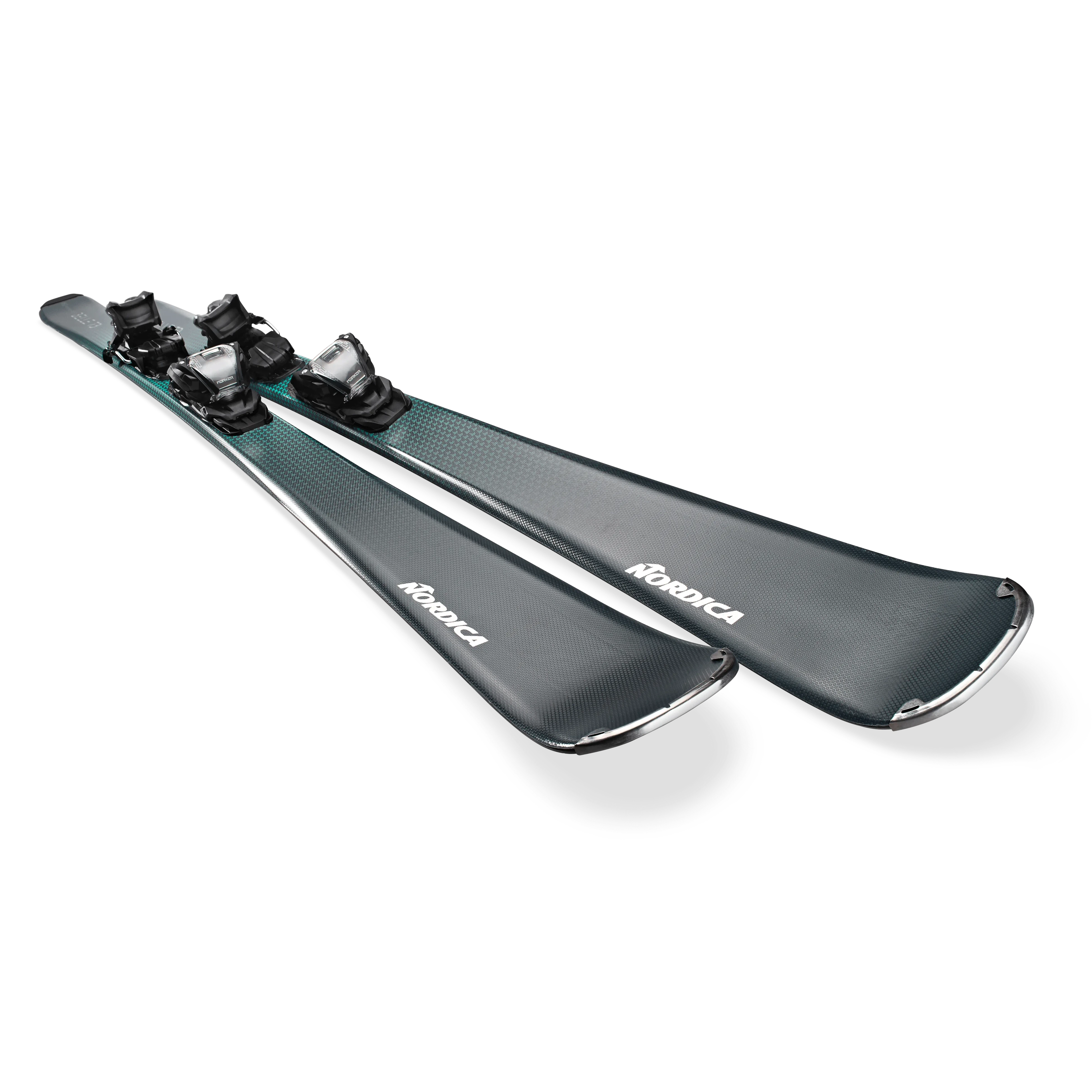 Nordica Belle 73 Skis with TP2 Compact 10 FDT Bindings 2025 - Women's All-Mountain Skis for Groomed Trails & Powder Days