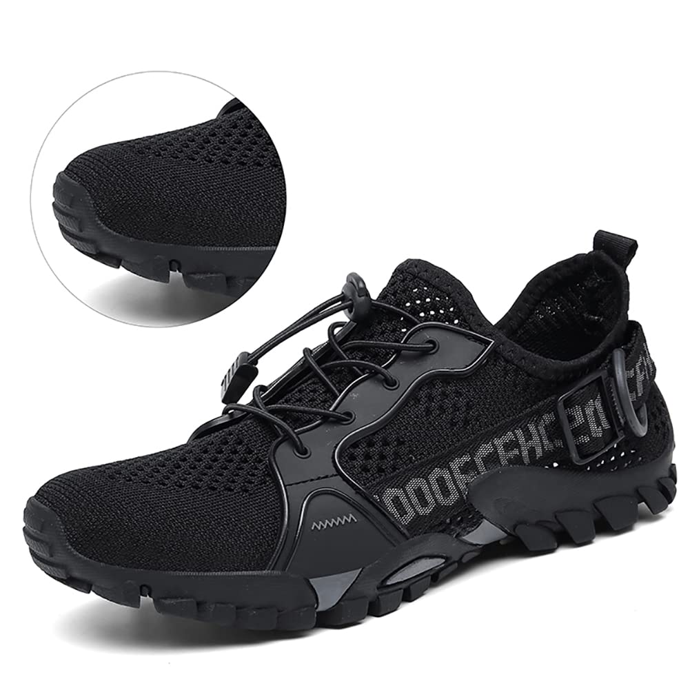 **Men's & Women's Water Shoes - Quick Drying Aqua Shoes for Hiking, Beach, Travel, Trekking & Climbing - Lightweight Outdoor Sneakers for Walking & Water Sports**