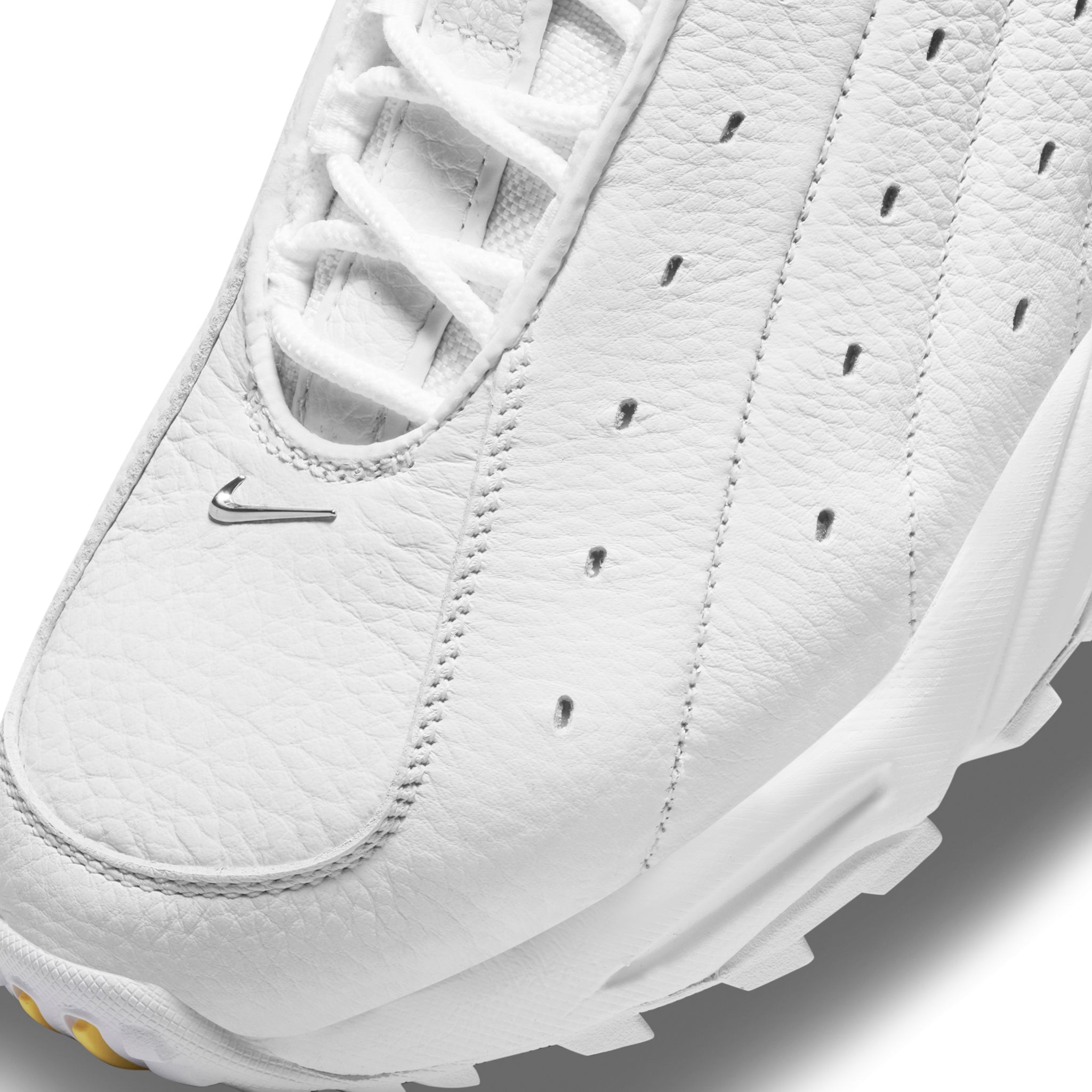 Nike x Nocta Hot Step Air Terra Chrome White Sneakers - Men's Basketball Shoes for Streetwear & Urban Fashion | Perfect for Casual Wear, Gym & Night Out