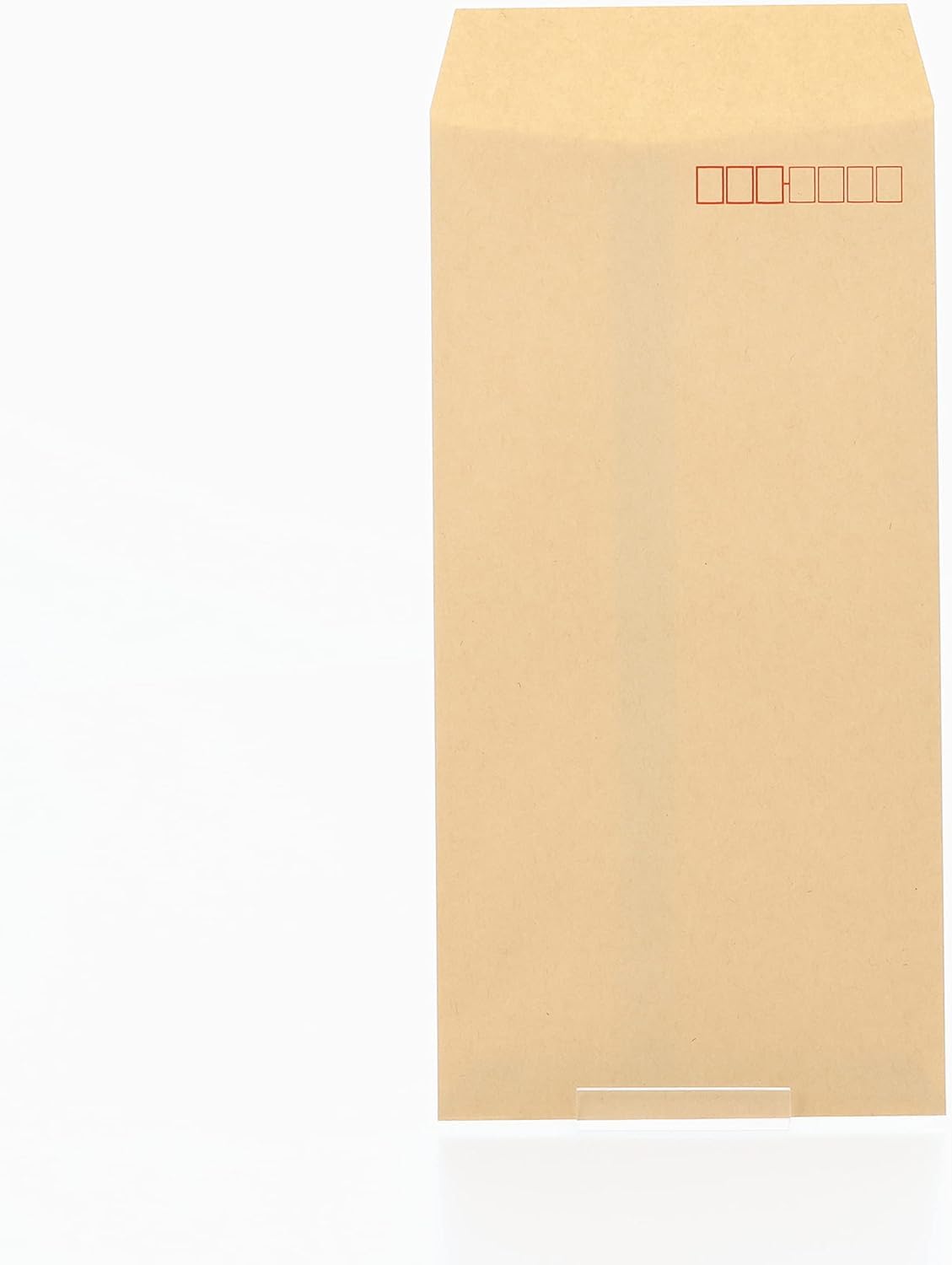 Marui PN-Z137 Long No. 3 Brown Kraft Envelopes with Mailing Frame - 100 Sheets for Mailing, Business Correspondence & Document Storage