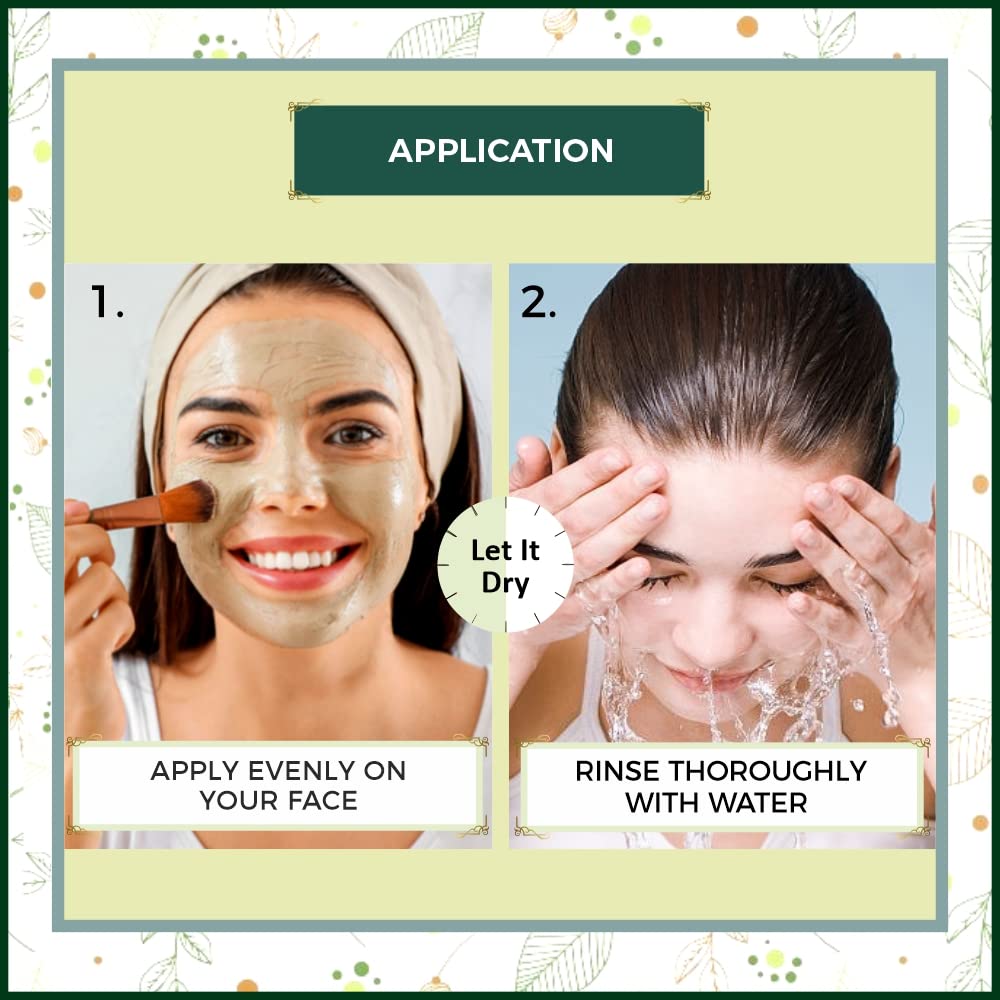 INDUS VALLEY Organic Face Pack Set - Mulethi Powder, Sandalwood, Orange Peel & Multani Mitti (4 x 30g) | Natural Skincare for Glowing Skin | Perfect Beauty Gift for Women | Daily Cleansing & Brightening Treatment