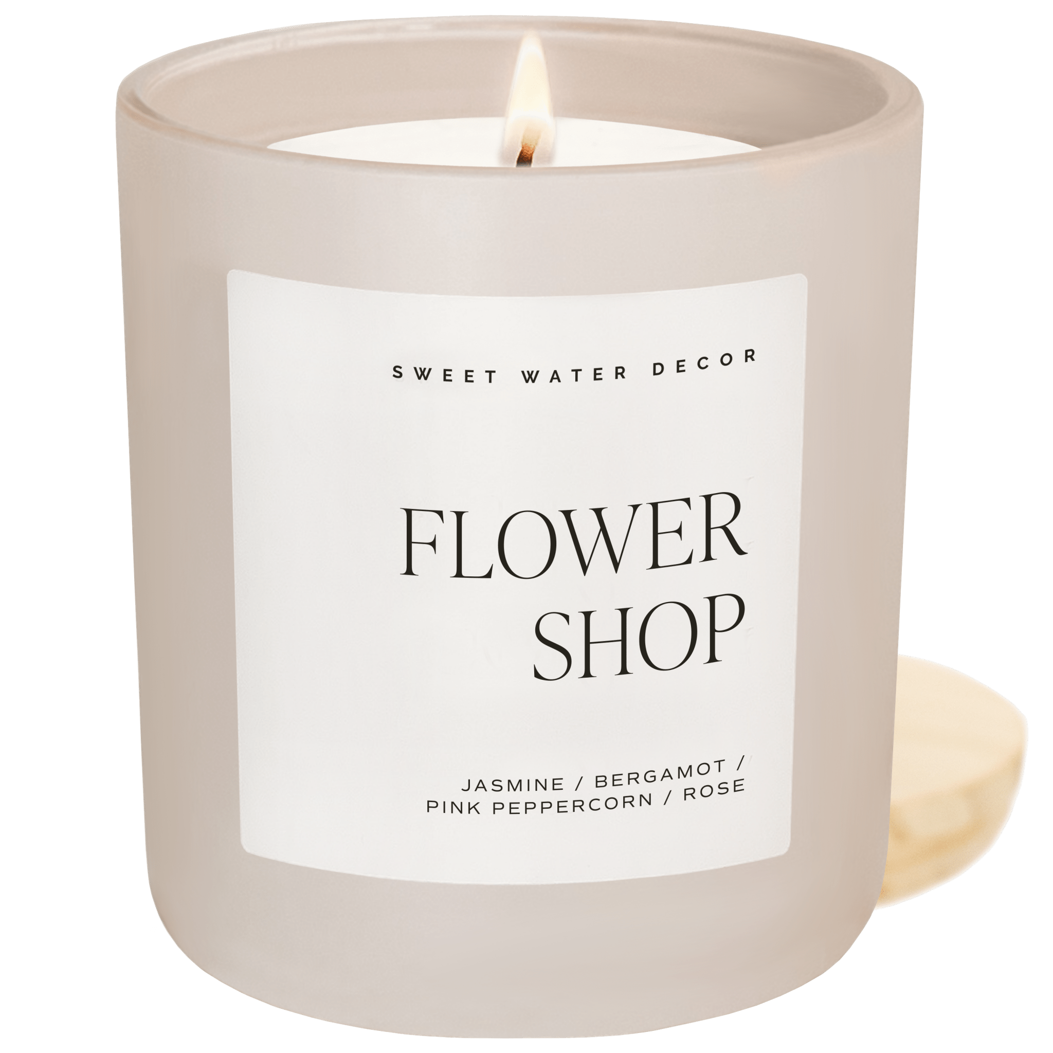 Premium Tan Matte Jar Candle - Handmade Soy Wax Candle for Home Decor, Gifts & Relaxation - Perfect for Living Room, Bedroom, Bathroom & Romantic Dinners