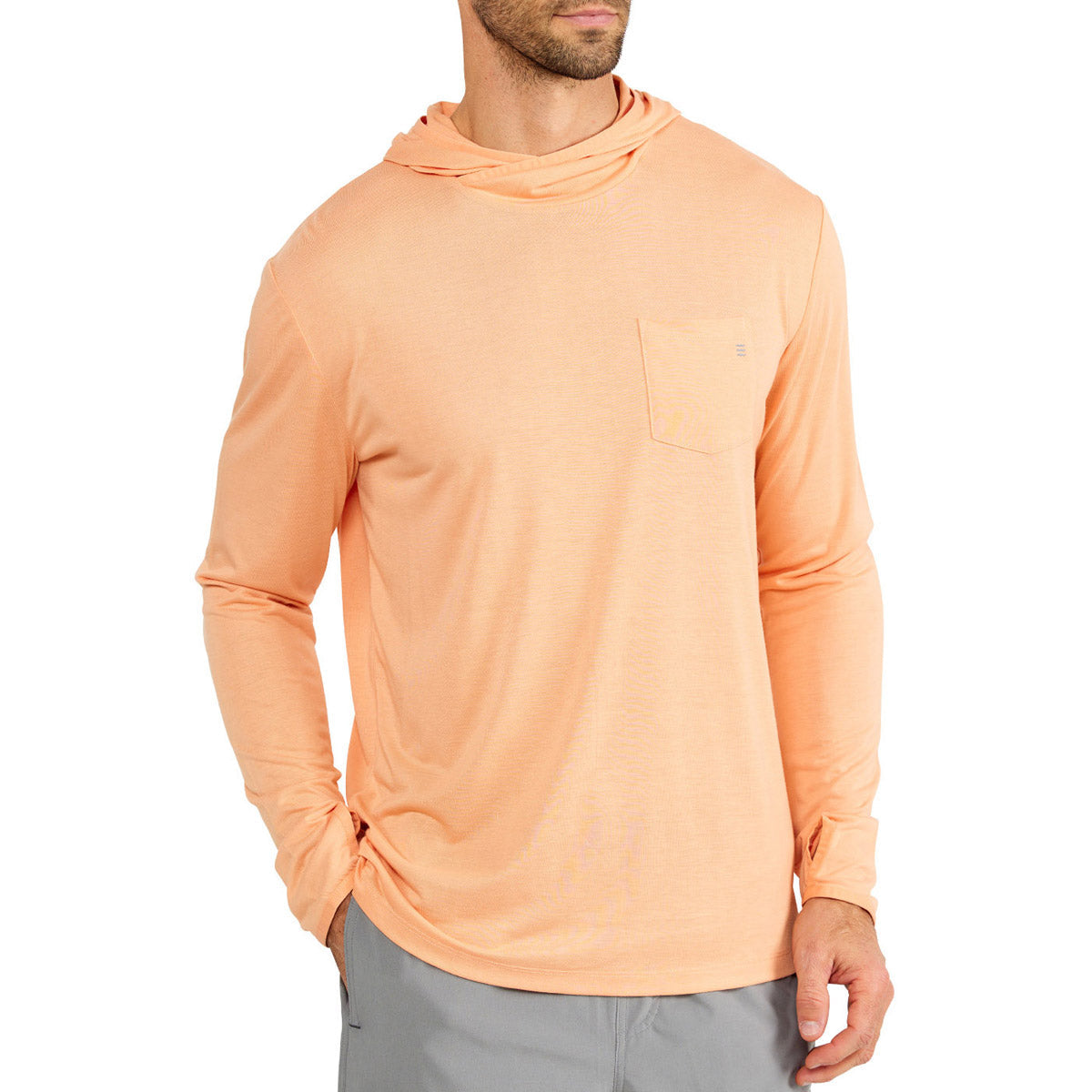 Men's Bamboo Lightweight Hoodie - Eco-Friendly & Breathable Pullover for Casual Wear, Outdoor Activities & Lounge Comfort