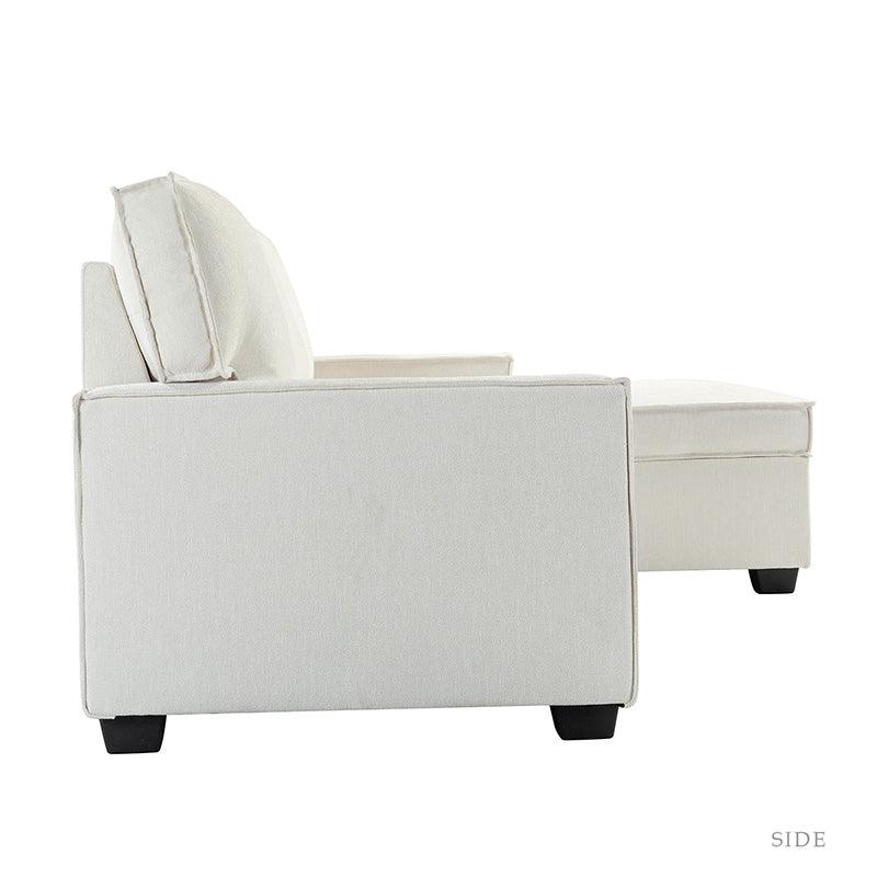 Sendera Upholstered Sleeper Sofa Bed with Storage | Convertible Couch for Small Spaces | Perfect for Guest Rooms, Apartments & Living Rooms