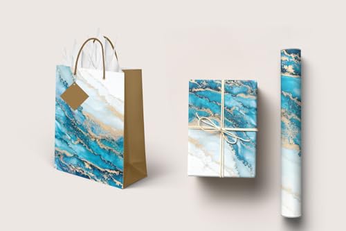 Combo Small-Coastal Chic + Blue Marble