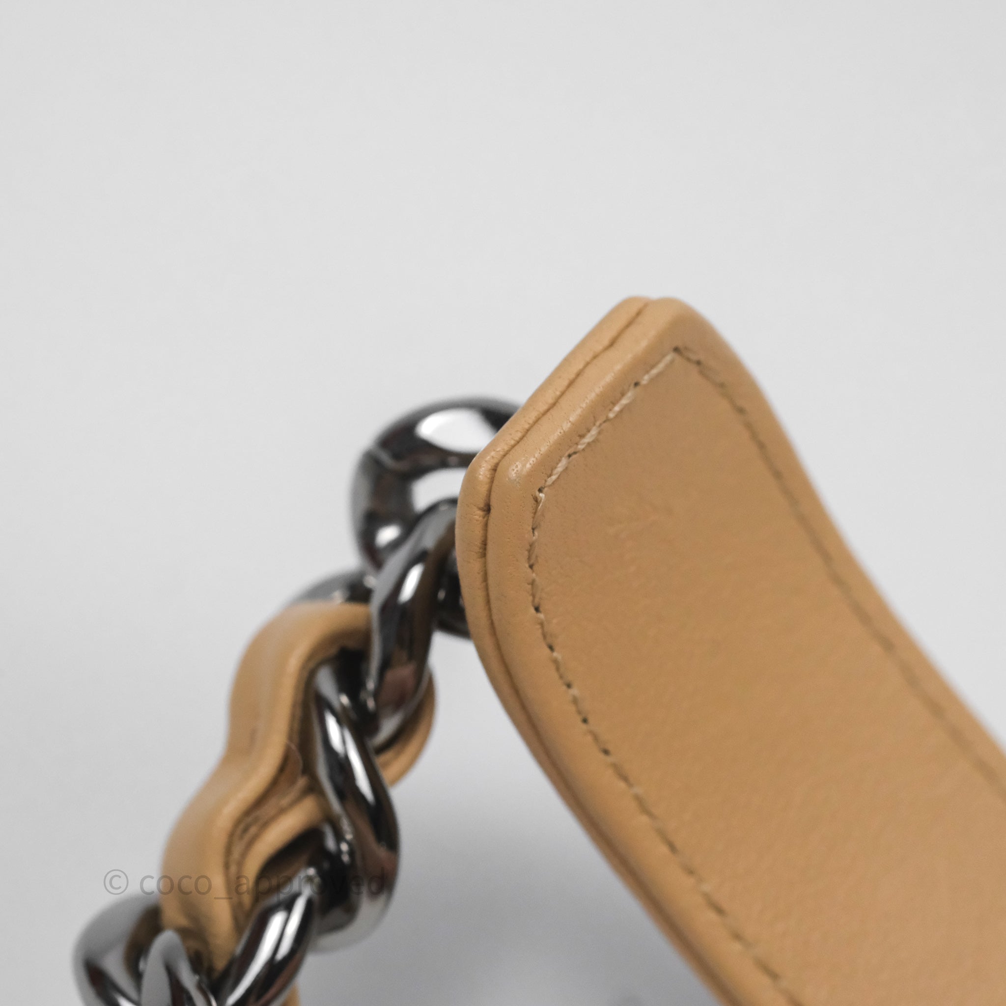 Chanel 19 Small Beige Handbag with Mixed Hardware - Luxury Crossbody Bag for Women, Perfect for Daily Use & Special Occasions