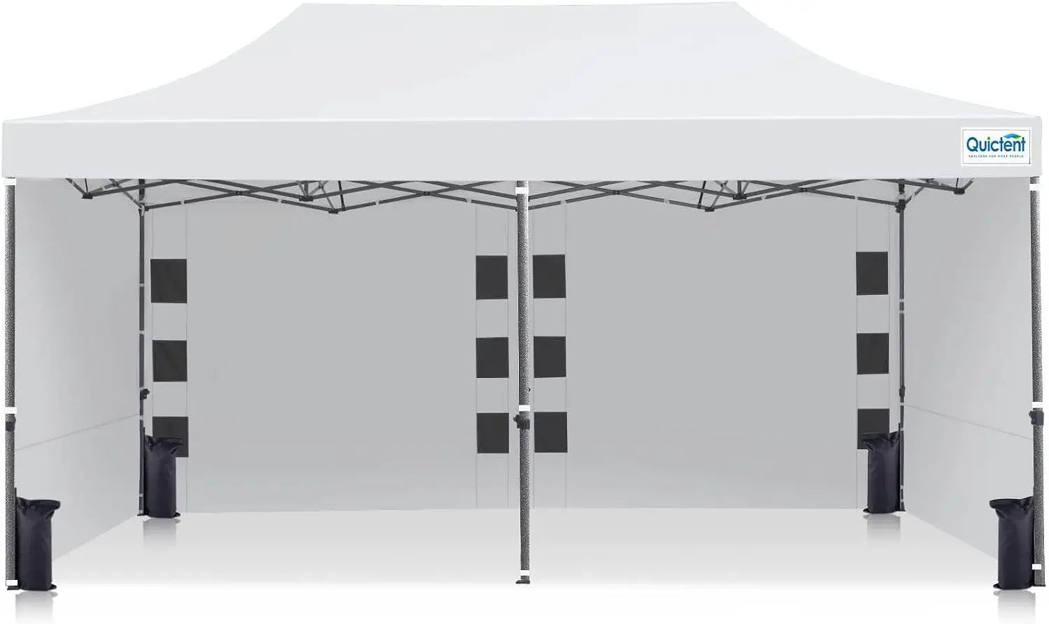 Heavy Duty Commercial Pop Up Canopy Tent - Waterproof Instant Shelter for Outdoor Events, Parties, Markets & Camping