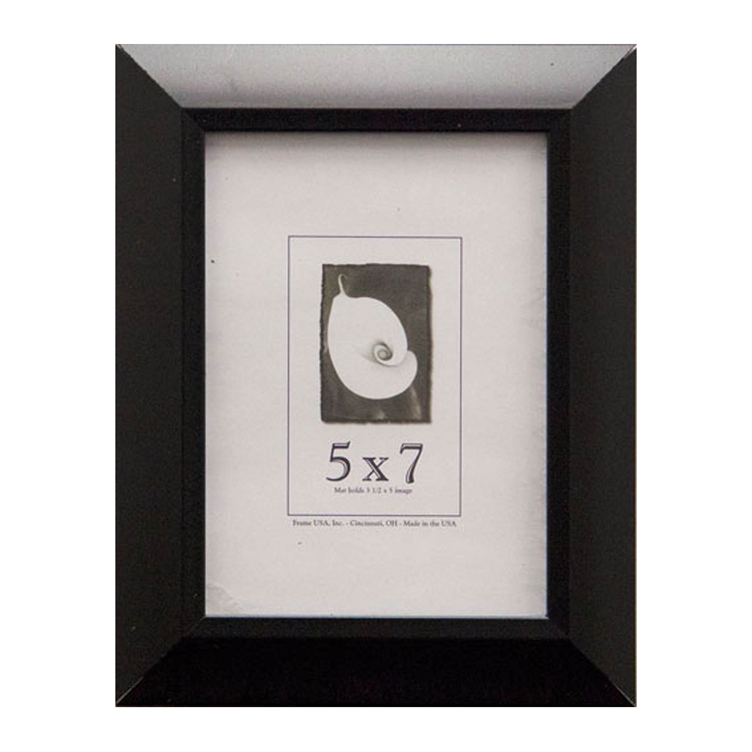5x7 Polystyrene Poster Frames - Budget Saver Series (Black) | Lightweight & Shatter-Resistant | Perfect for Home Decor, Office Displays & Artwork Protection