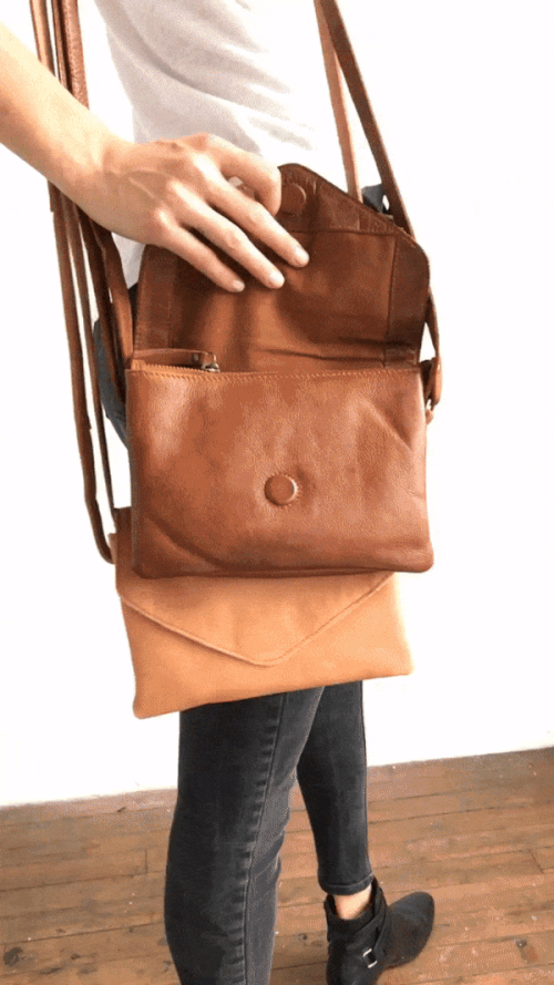 Genuine Leather Crossbody Bag for Women - Small Shoulder Purse with Adjustable Strap - Perfect for Travel, Shopping, and Everyday Use