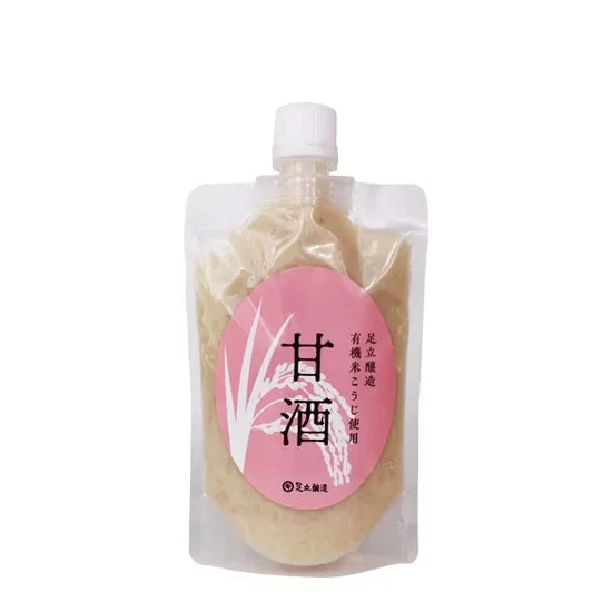 Organic Adachi Concentrated Amazake Rice Drink - 200g | Nutritious & Delicious Japanese Fermented Beverage for Breakfast, Energy Boost & Healthy Digestion