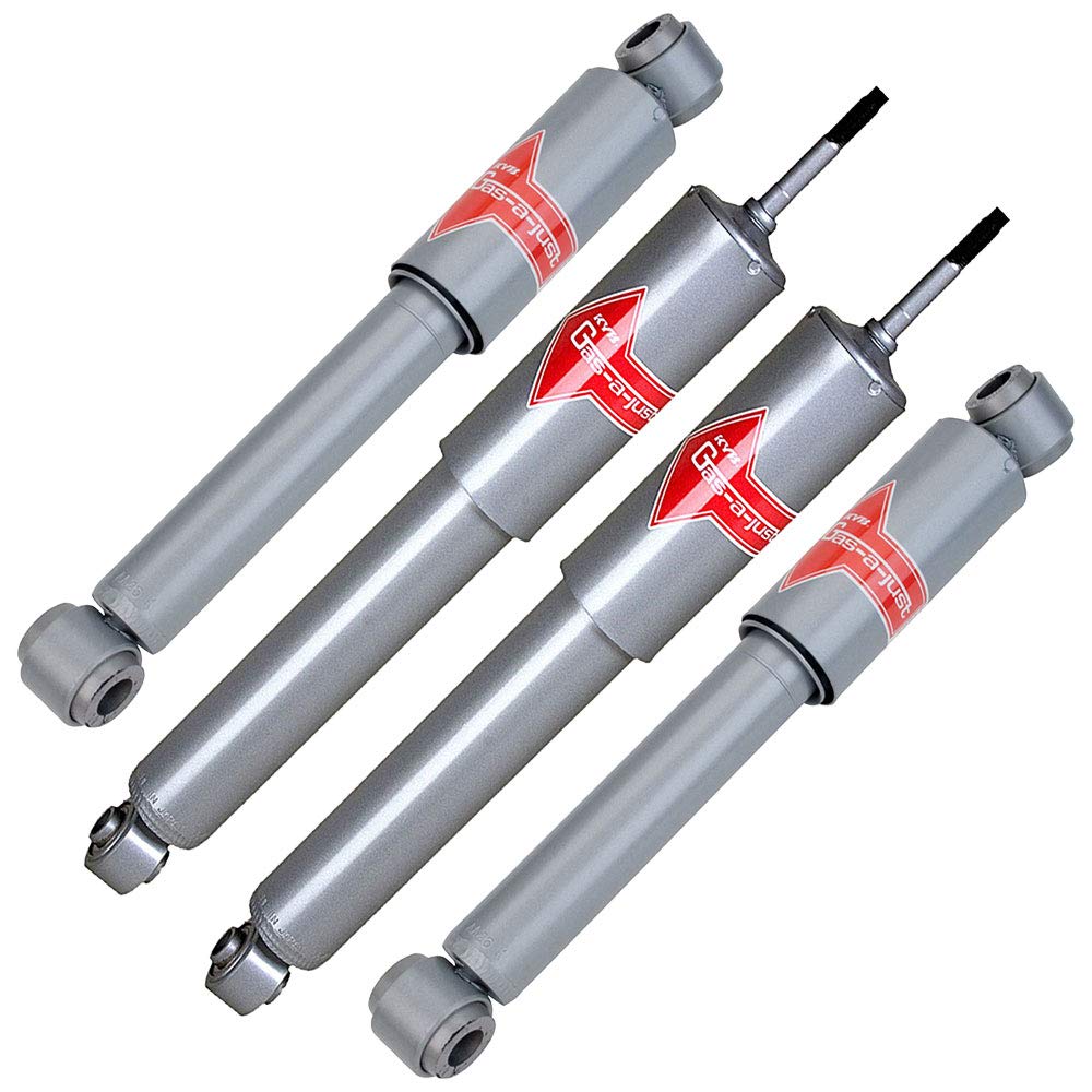For Isuzu Amigo 1989-1994 - New Set of 4 Gas-A-Just Shock Absorbers & Struts - BuyAutoParts 77-62653AX - Perfect for Off-Roading & Smooth Ride Comfort