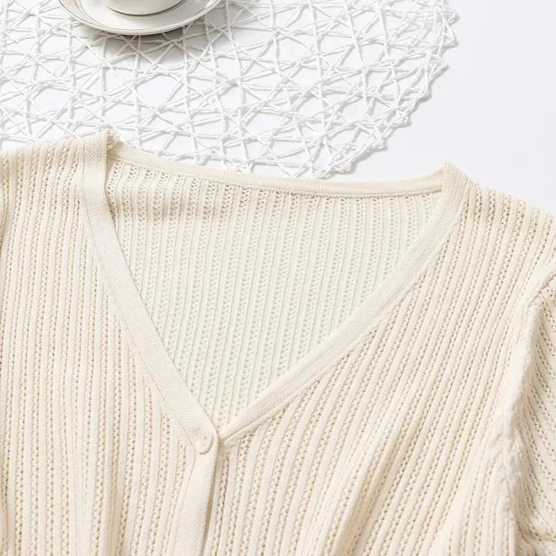 Women's Lightweight Summer Cardigan Sweater - Soft & Breathable Open Front Cover-Up for Beach, Office & Casual Wear