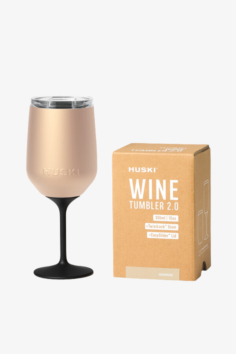 Premium Champagne 2.0 Stemmed Wine Tumbler - Elegant Crystal Clear Glass for Sparkling Wine, Cocktails & Celebrations - Perfect for Weddings, Parties & Romantic Dinners