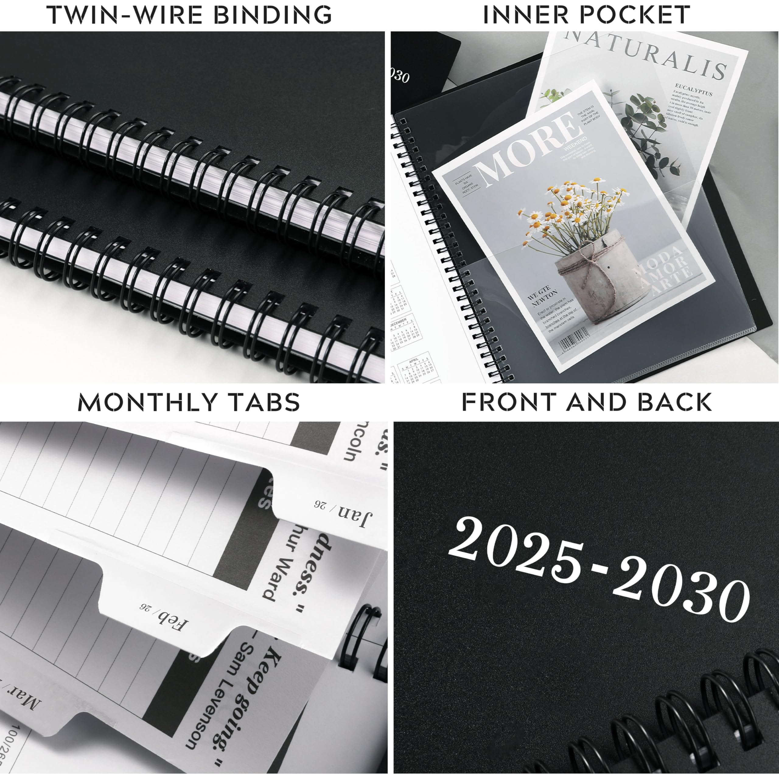 5-Year Monthly Planner 2025-2030 with Durable Polypropylene Cover - 9