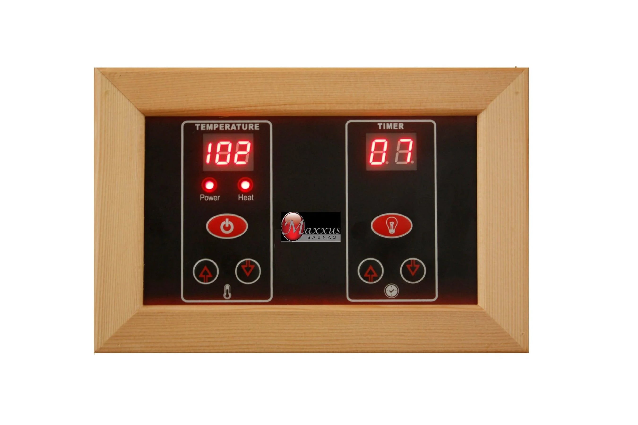 Maxxus Montilemar Edition 3 Person Low EMF FAR Infrared Sauna for Home Relaxation & Detox - Perfect for Wellness & Muscle Recovery