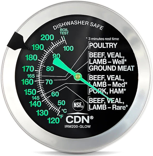 Premium CDN Therm Dial Cooking Thermometer for Meat, Poultry, BBQ - Accurate Instant Read Kitchen Tool for Grilling, Roasting, Baking & Food Safety