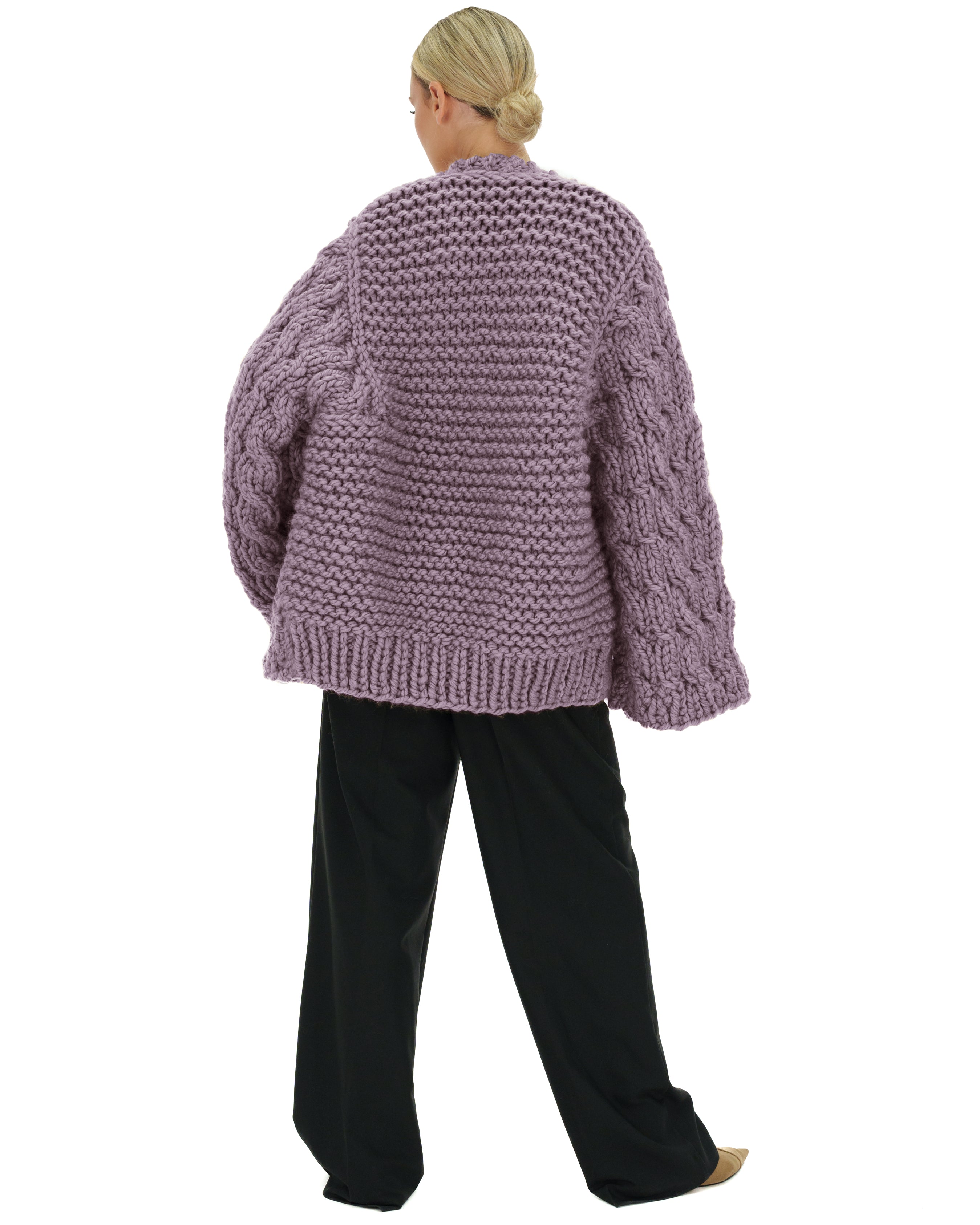 Cozy Cable Knit Cardigan Sweater for Women - Soft Chunky Knit Open Front Long Sleeve Wrap - Perfect for Fall, Winter & Layering Outfits