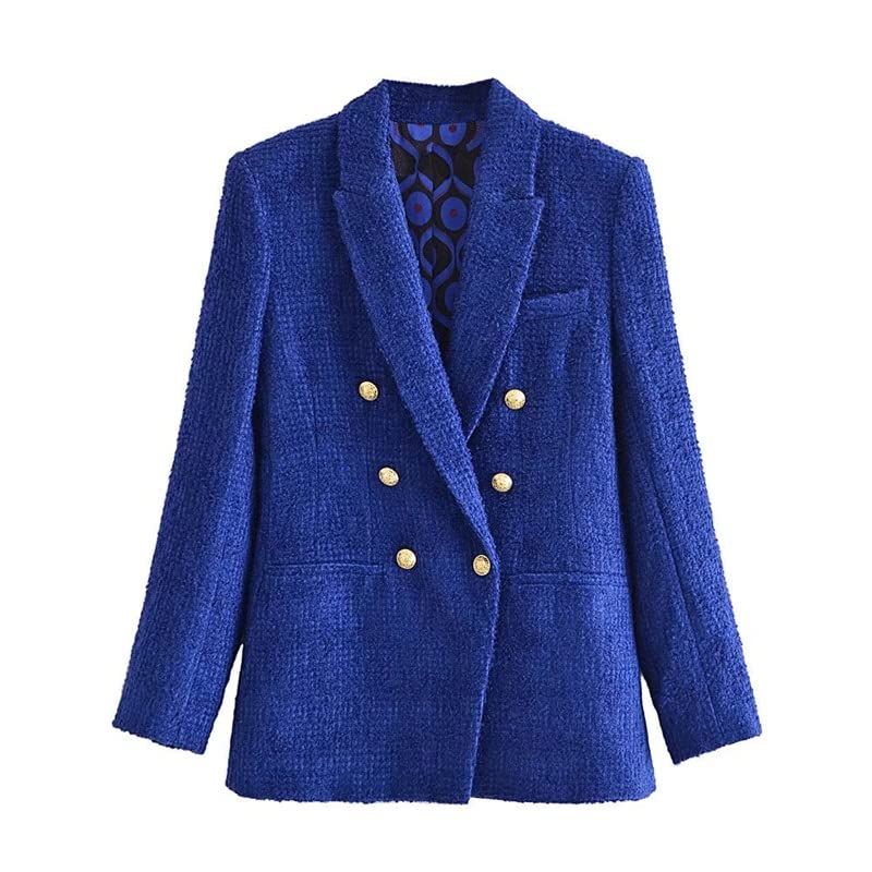 WDBBY Women's Long Sleeve Blazer Jacket - Slim Fit Office Blazer for Professional Women (Color A, Size M) | Perfect for Business Meetings, Office Wear & Formal Occasions