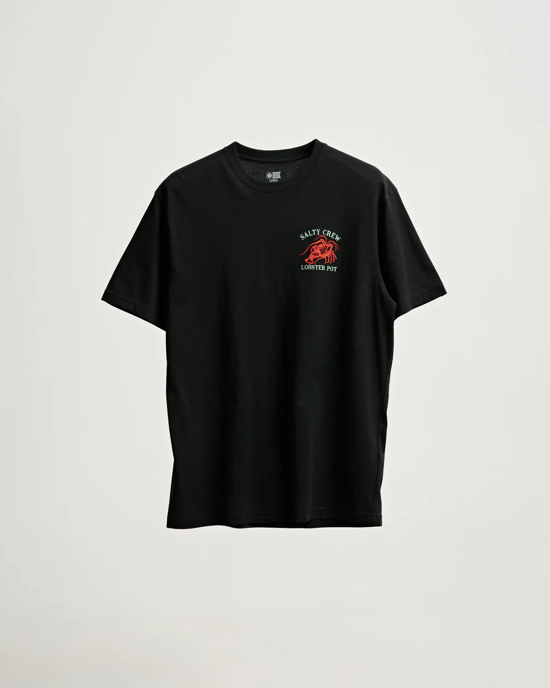 Salty Crew Lobster Pot Premium T-Shirt for Men - Soft Cotton Graphic Tee for Fishing, Boating & Outdoor Adventures
